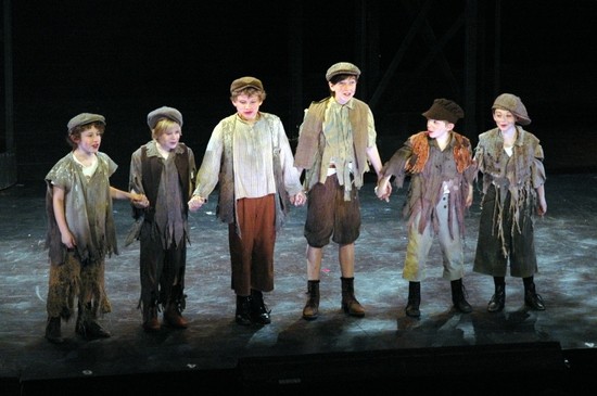 Gabriel Rush in Oliver! (2nd from right) An Interview With Gabriel Rush writer /director The Prize Guys Oliver Maxs Fantastic Adventures Jonathan Bucari Gabriel Rush Chicago Billy Elliot the Musical Billy Elliot Anthony Giunta actor