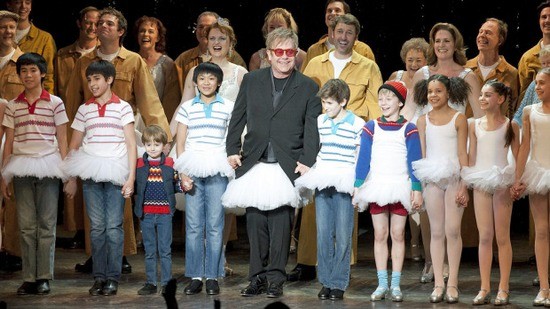 Sir Elton John and Cast of Billy Elliot the Musical at Toronto's First Show Curtain Call How I Will Miss Billy Elliot the Musical Toronto