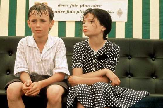 Dimitri Rougeul and Salome Lelouch Quand javais cinq ans je mai tué (1994) french movie France first love film review coming of age movie