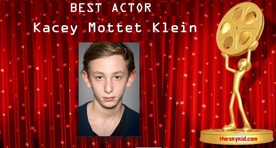 Best Actor – Kacey Mottet Klein Best Actor – Kacey Mottet Klein