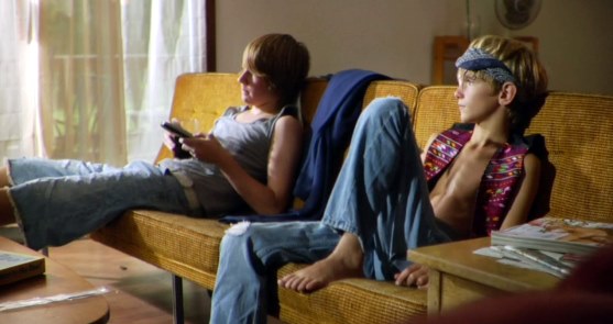 Marc (Parker Lutz ) and Stephen (Eric Baskerville) in A Little Closer (2011) Marc (Parker Lutz ) and Stephen (Eric Baskerville) in A Little Closer (2011)