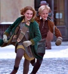 Nico Liersch and Sophie Nelisse in The Book Thief Nico Liersch and Sophie Nelisse in The Book Thief