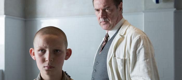Ernst Lossa ( Ivo Pietzcker) and Dr. Werner Veithausen (Sebastian Koch)