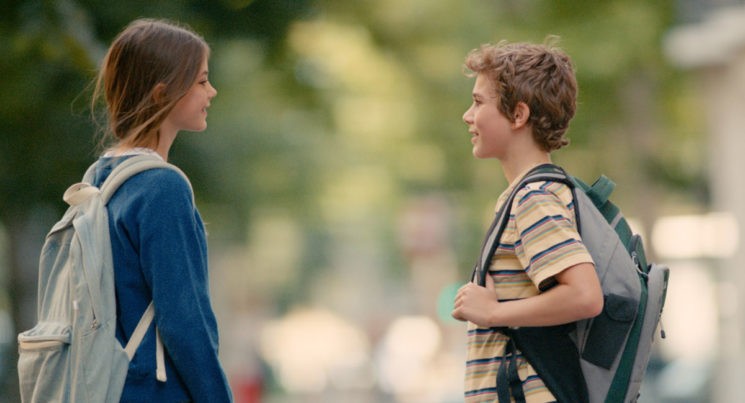Réphaël Ghrenassia and Johanna Lindstedt in Le nouveau (2015)